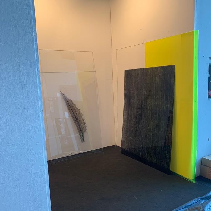 Claudia Thorban auf der art Karlsruhe 2019, Einladung